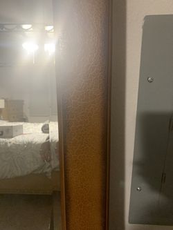 Beautiful Brown Mirror 