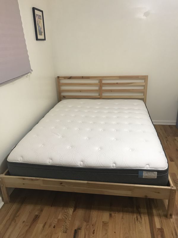Ikea Tarva Queen Bedframe For In Atlanta Ga Offerup Ikea Tarva Queen Bedframe Atlanta