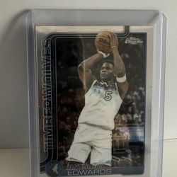2025-26 Topps Chrome Anthony Edwards 