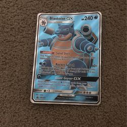 Blastoise GX Jumbo pokemon card
