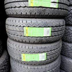 235/65/16c New Tires #4 Goodtrip Mount & Balance // 4 llantas nuevas Instaladas Y Balanceadas