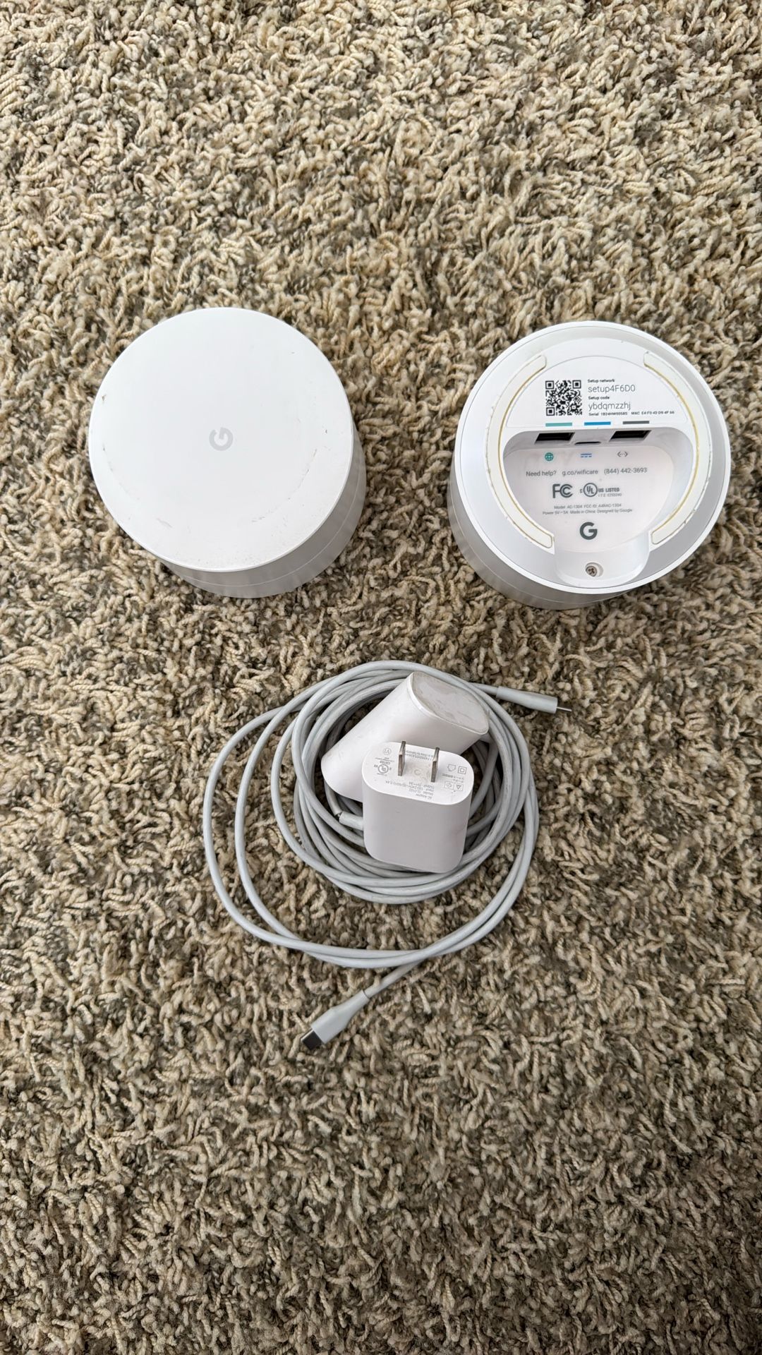 Google WiFi Mesh Router 2 Pack