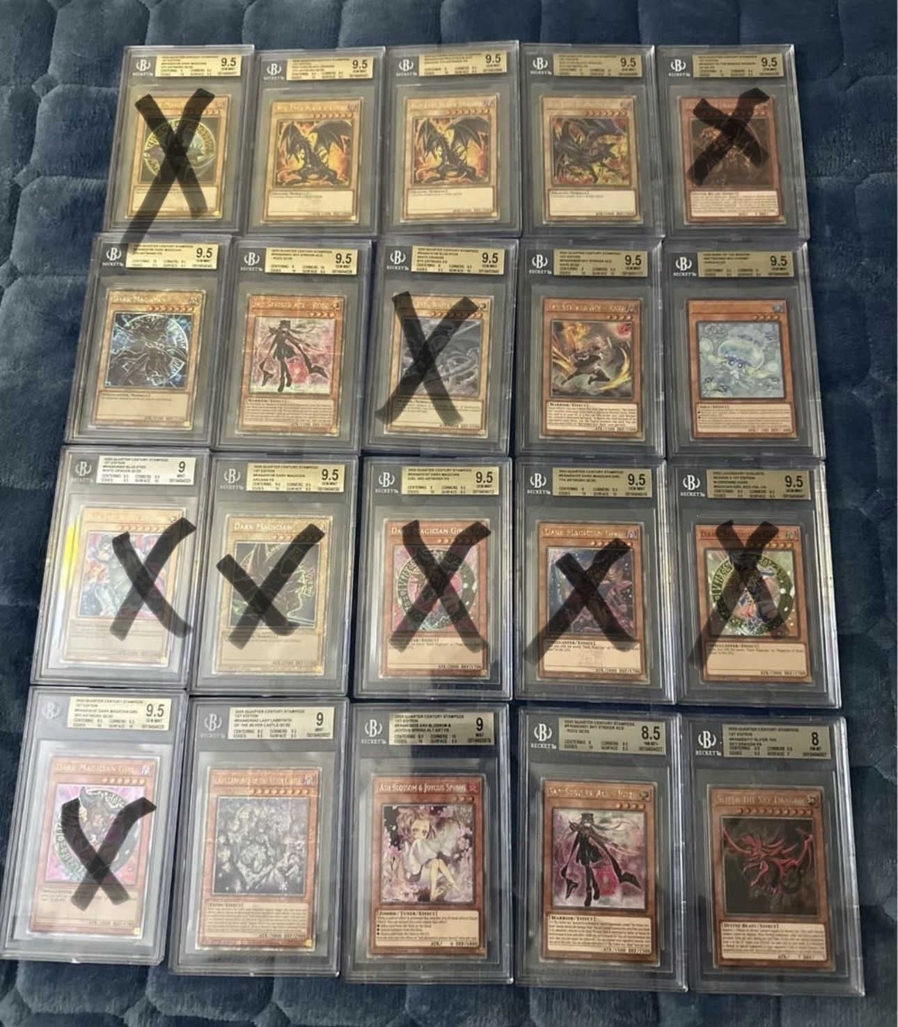 Yu-Gi-Oh BGS SLABS
