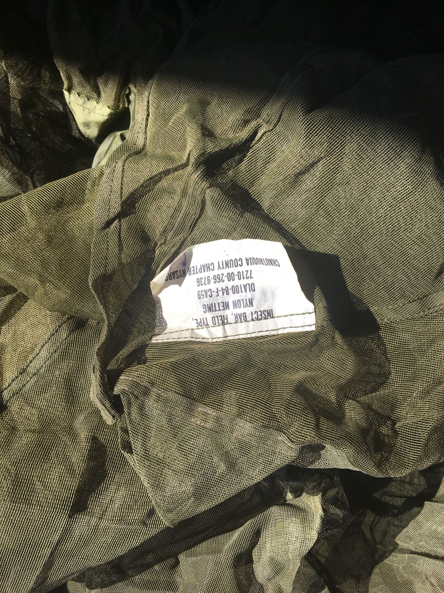 Military Mosquito Net