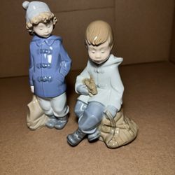 Lladro and Nao figurines 