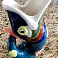 9" Ceramic Glugg Jug