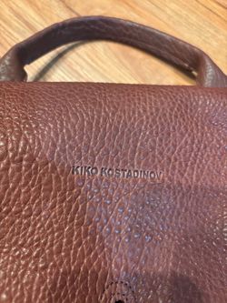 Kiko Kostadinov Brown Leather Bag