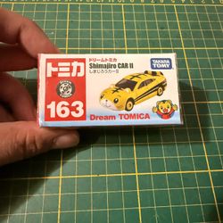 Takara Tomy Dream Tomica No. 163 Tiger Shimajiro Car II diecast car