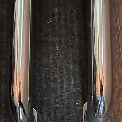 Set Of Stainless Steel Tubular Bed Rails 6.5ft