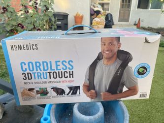 Cordless 3 D Tru Touch Neck Shoulder Massager