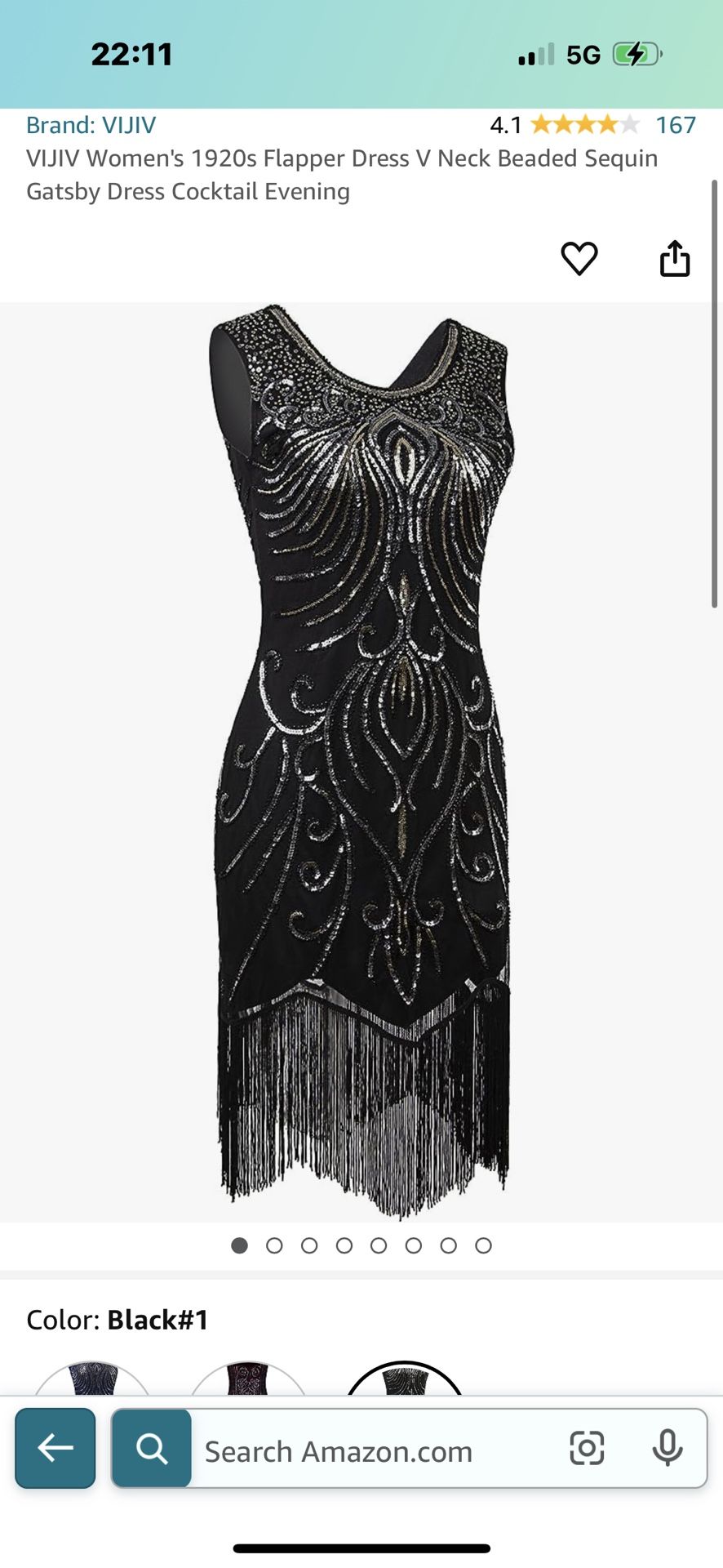 Great Gatsby Cocktail Dress