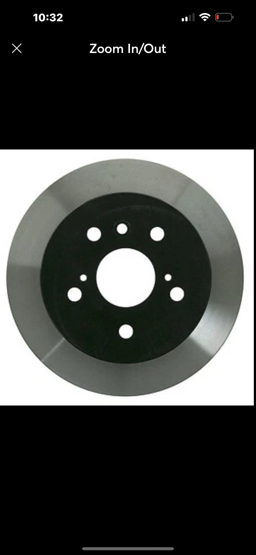 Disc Brake Rotor Wagner BD126087E