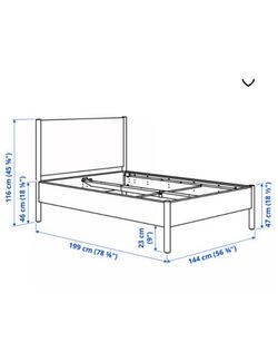 IKEA Bed frame & mattress base full size