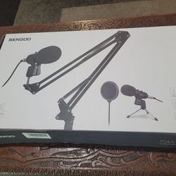 BENGOO LM-1 PC Microphone kit Professional Podcast Streaming Condenser