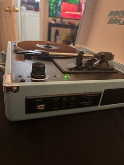 Portable Suitcase Turntable Record Player