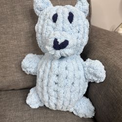 Blue Stuffed Bear