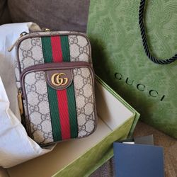Gg supreme fabric mini ophidia crossbody bag