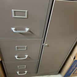 File Cabinet With Shelves And Safe