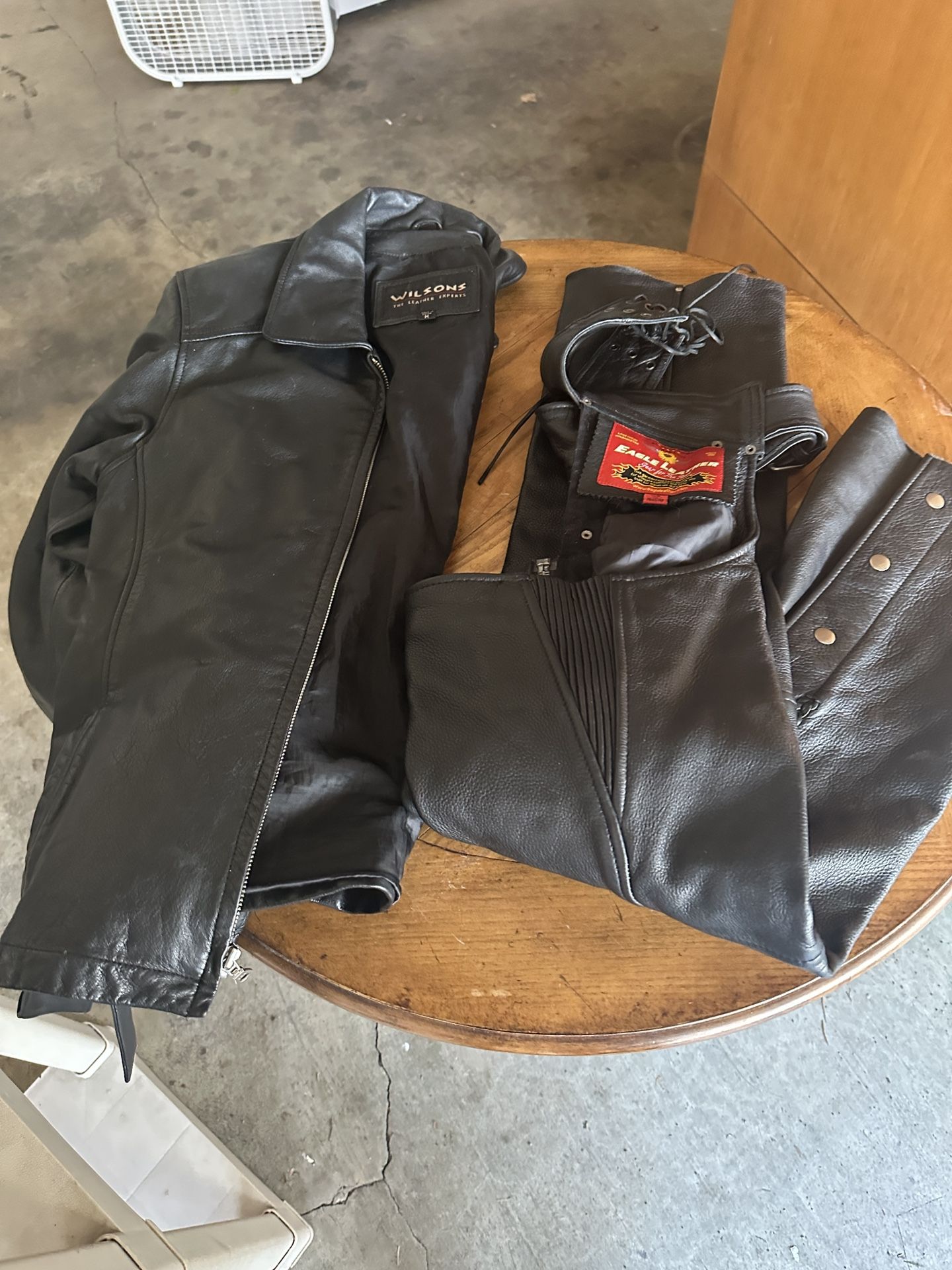 Leather Riding Gear