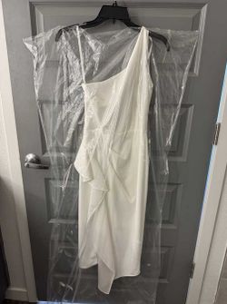 Aqua Brand New White Dress XS