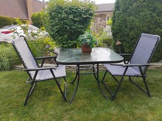 Outdoor patio set