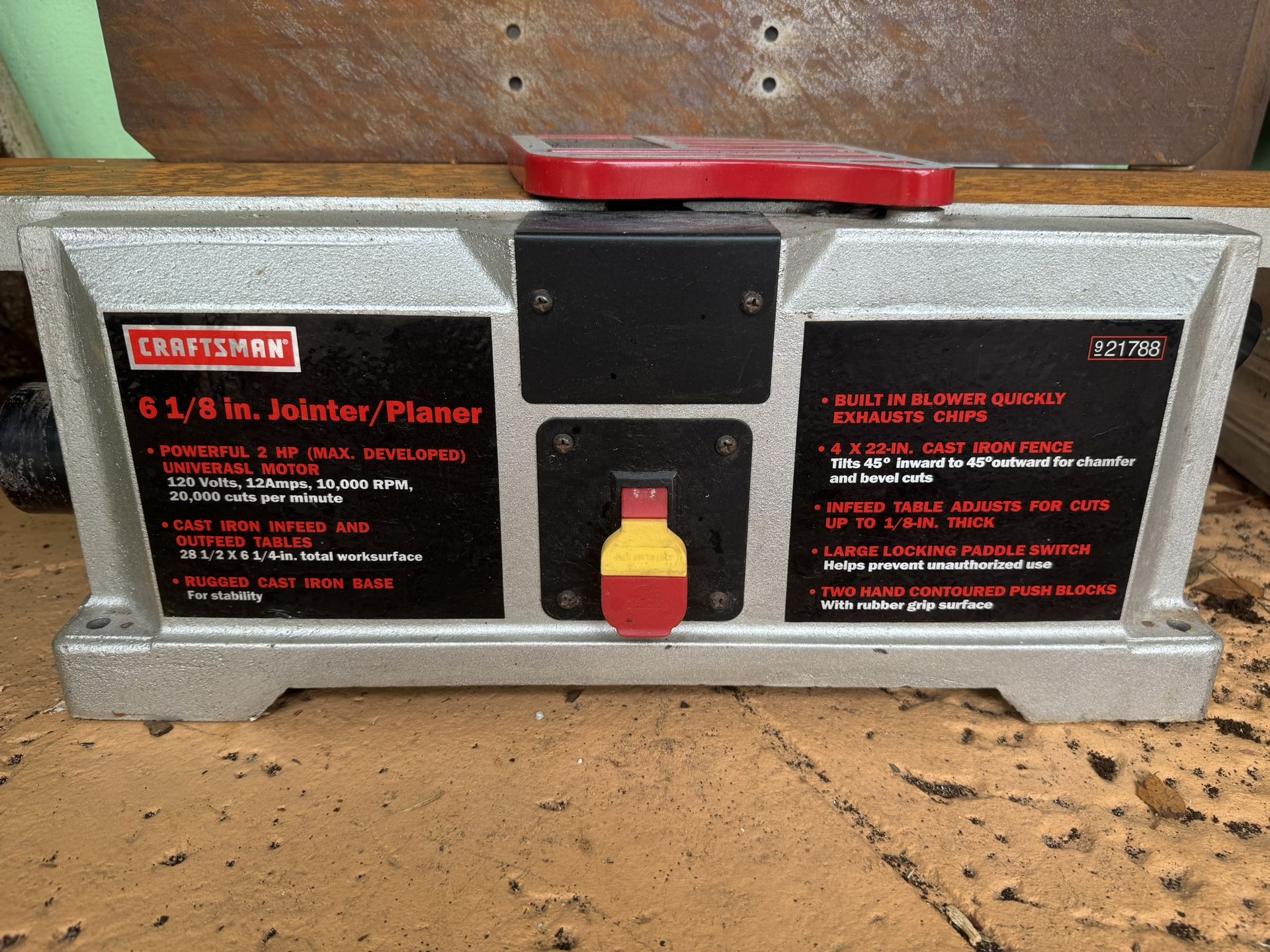 Craftsman 6 1/8 inch Jointer/Planer for Sale in Miramar, FL OfferUp
