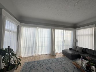 Sheer Linen Curtains 