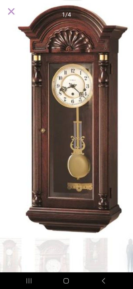 Howard Miller Jennison Wall Clock, Windsor Cherry - 612221