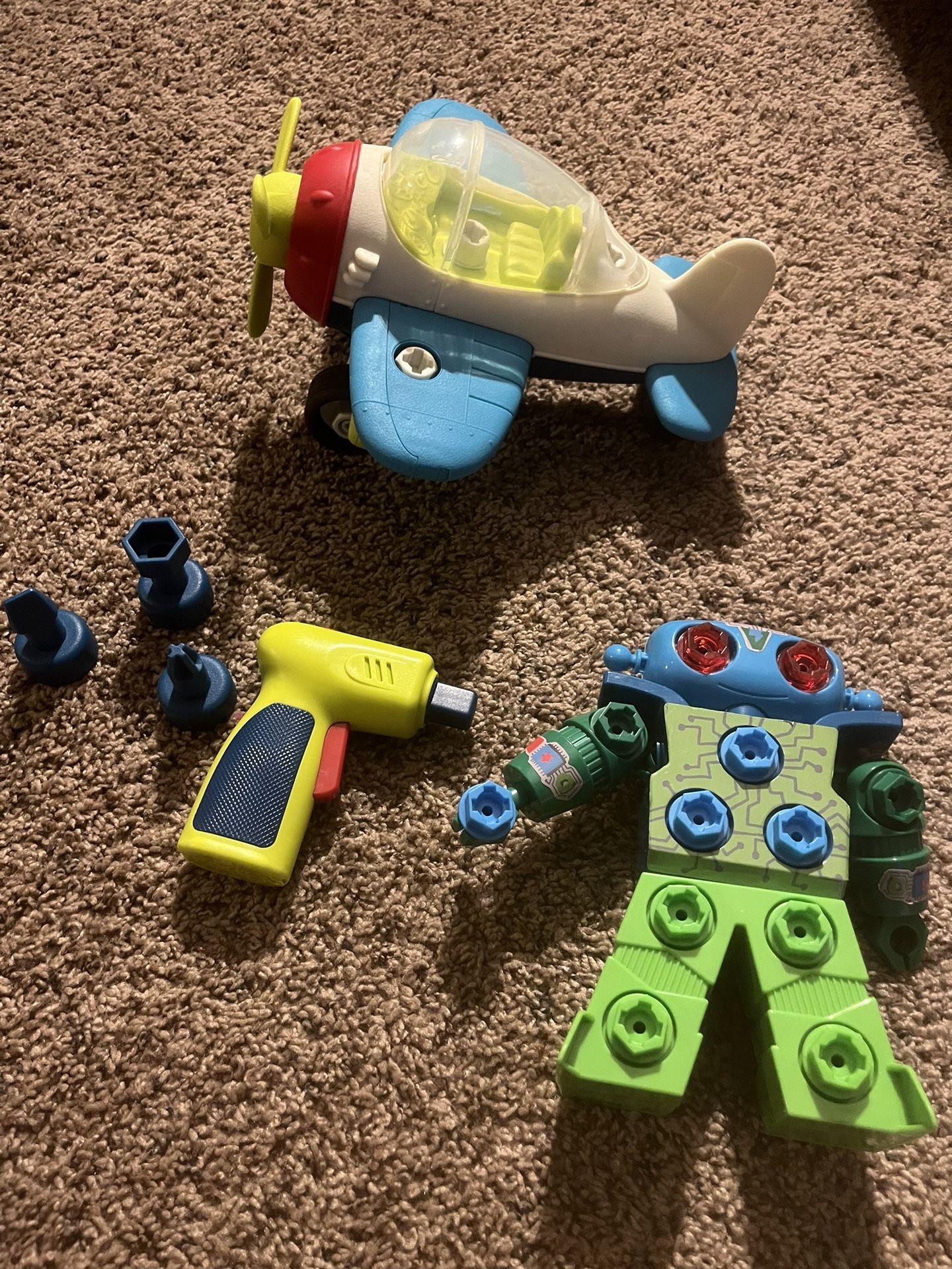 Design And Drill Robot, Plane And Drill