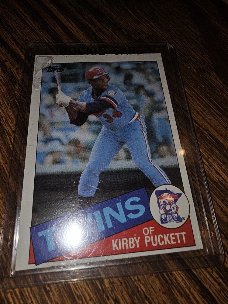 1985 Topps Rookie Kirby Puckett