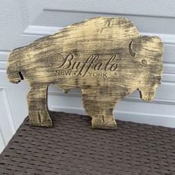 Buffalo Shaped Wall Hanger