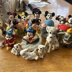  Disney Ceramic Figures 