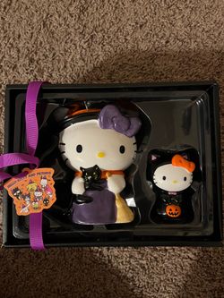 hello kitty mug & figurine set