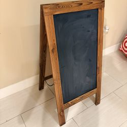 Chalk Board Sign 