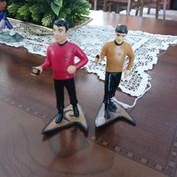 1991 Hamilton Toys Scotty and Chekov 2-pack of Figurines
