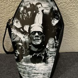 Universal Monsters Coffin Wristlet 