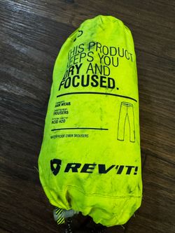 Rev IT acid H20 motorcycle Rain pants medium