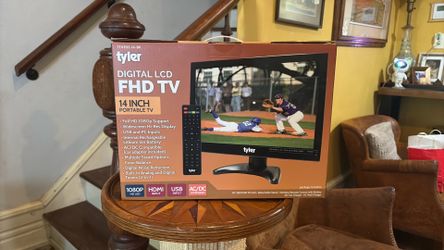 Tyler digital LCDFHD TV14 inch portable TV