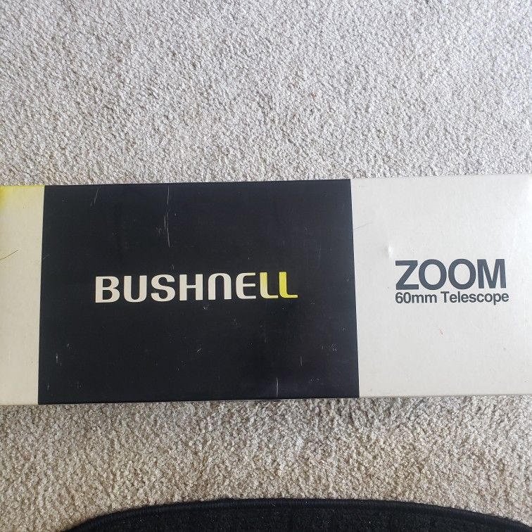 Bushnell 60mm Zoom telescope