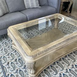 Schnadig Coffee Table And Matching Side Table