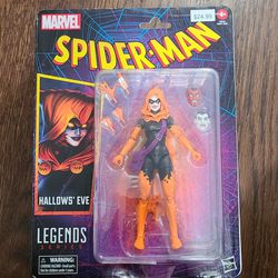 marvel legends series spiderman hallows eve