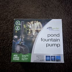 Pond fountain pump