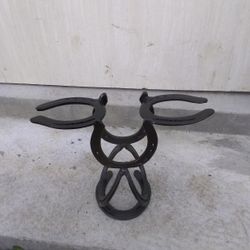 Horse Shoe Wine Bottle Holder