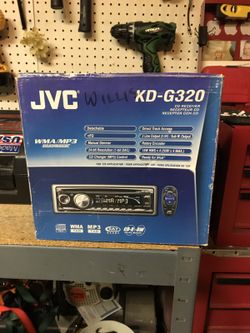Jvc detachable face cd/ stereo with remote