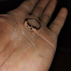 Love Women 14k Rose Gold Ring