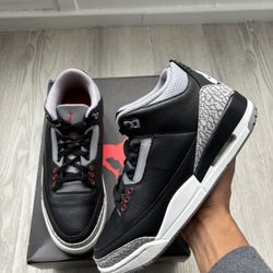 2024 Air Jordan 3 Retro OG Black Cement 