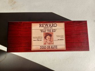 Reward ( Billy the kid )