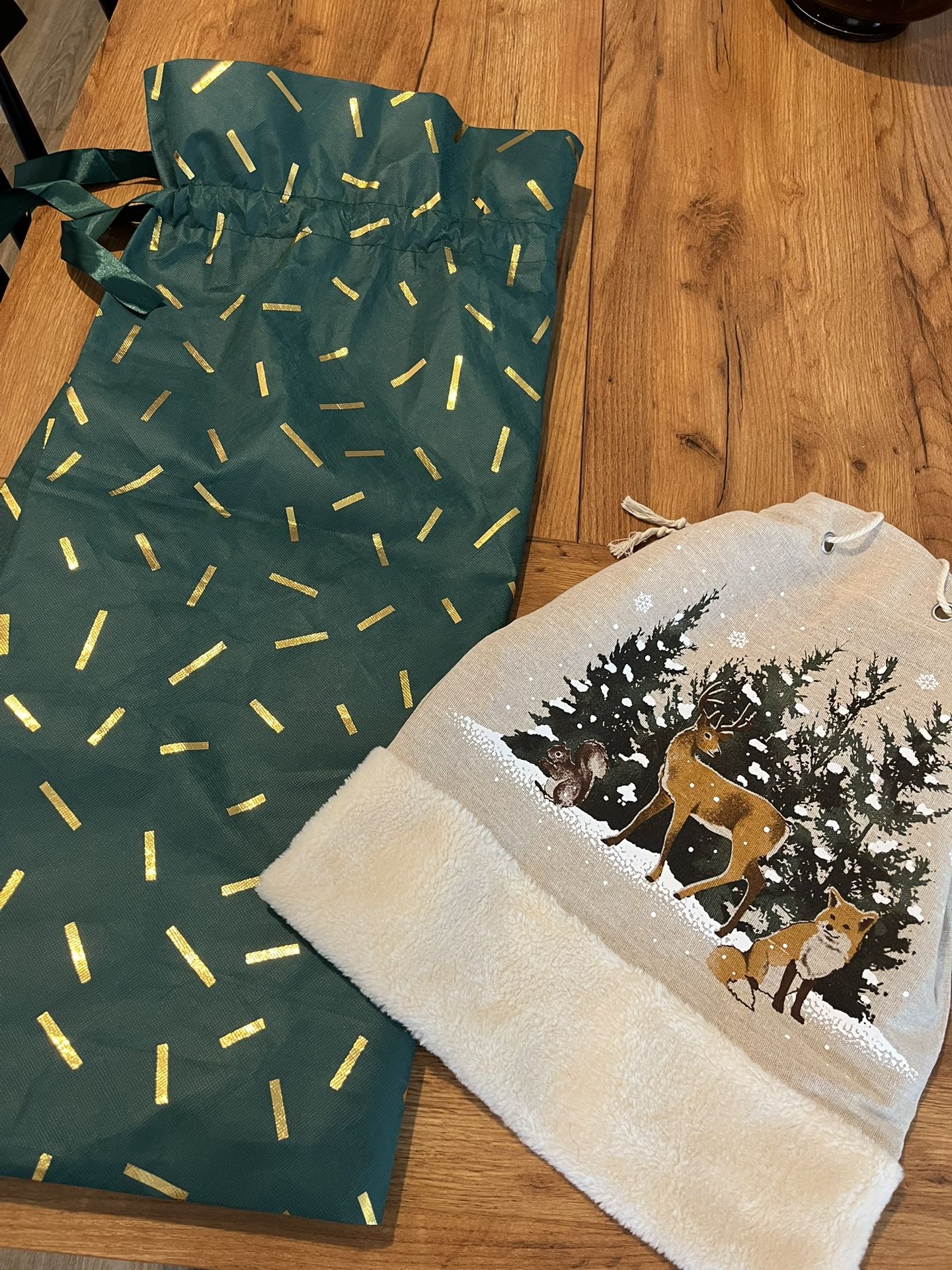 Holiday Gift Wrap Bags