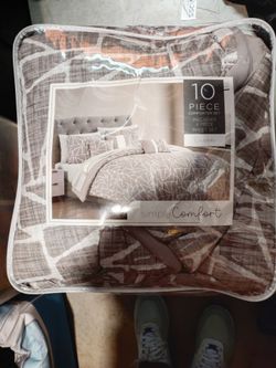 10 piece queen comforter set