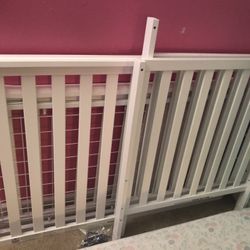Baby White Crib
